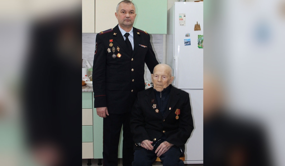 Ветеран Иван Дурягин отметил вековой юбилей в Никольске