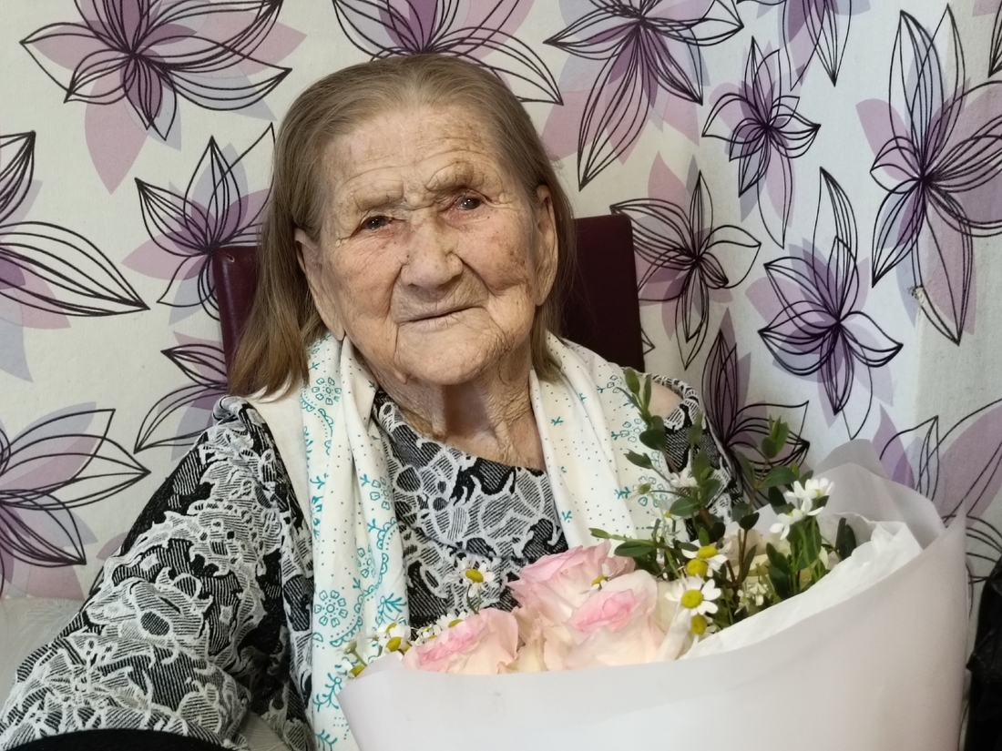 Вологжанка Зоя Шенкурова отпраздновала вековой юбилей
