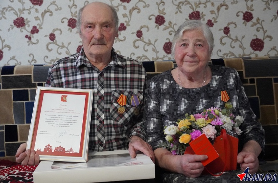 Изумрудную свадьбу отметили супруги Стельмаченко из Никольского округа