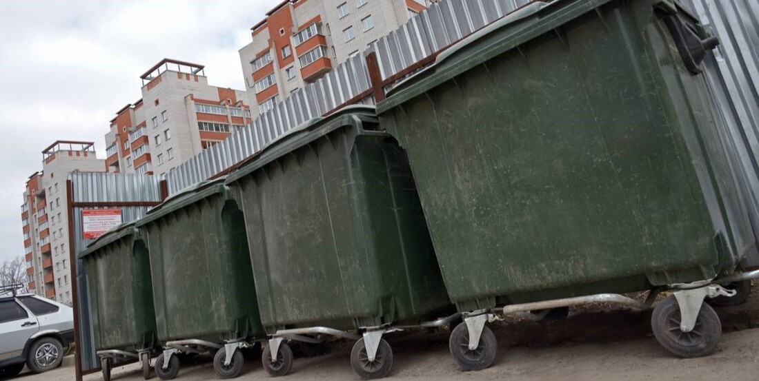 1099 контейнерных площадок обустроено в Вологодской области 