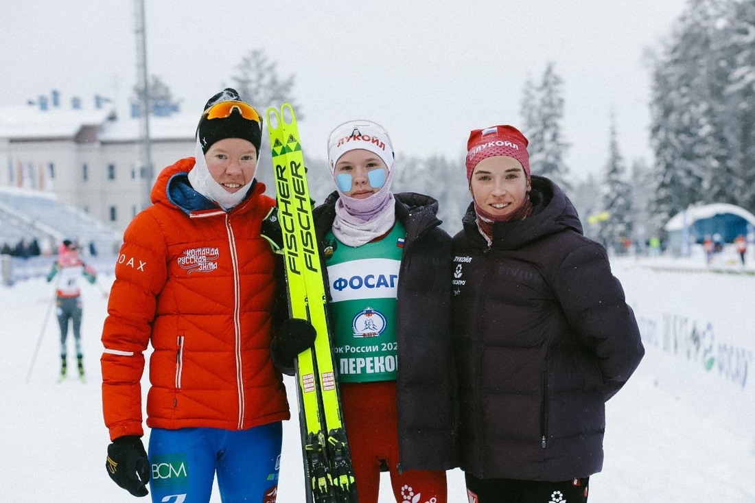 Вологодская лыжница Алина Пеклецова победила в скиатлоне на Кубке России