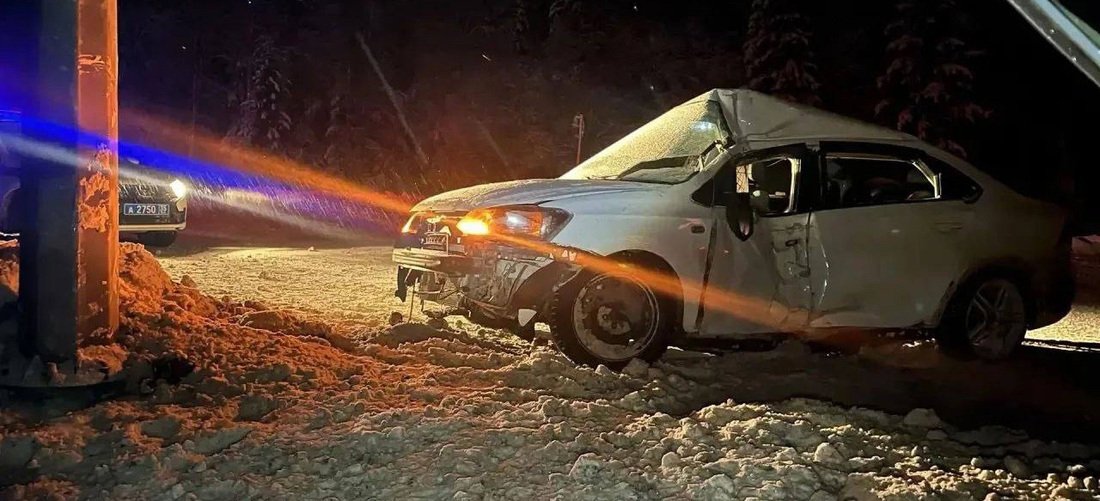 20-летний вологжанин погиб в автомобильной аварии в новогоднюю ночь