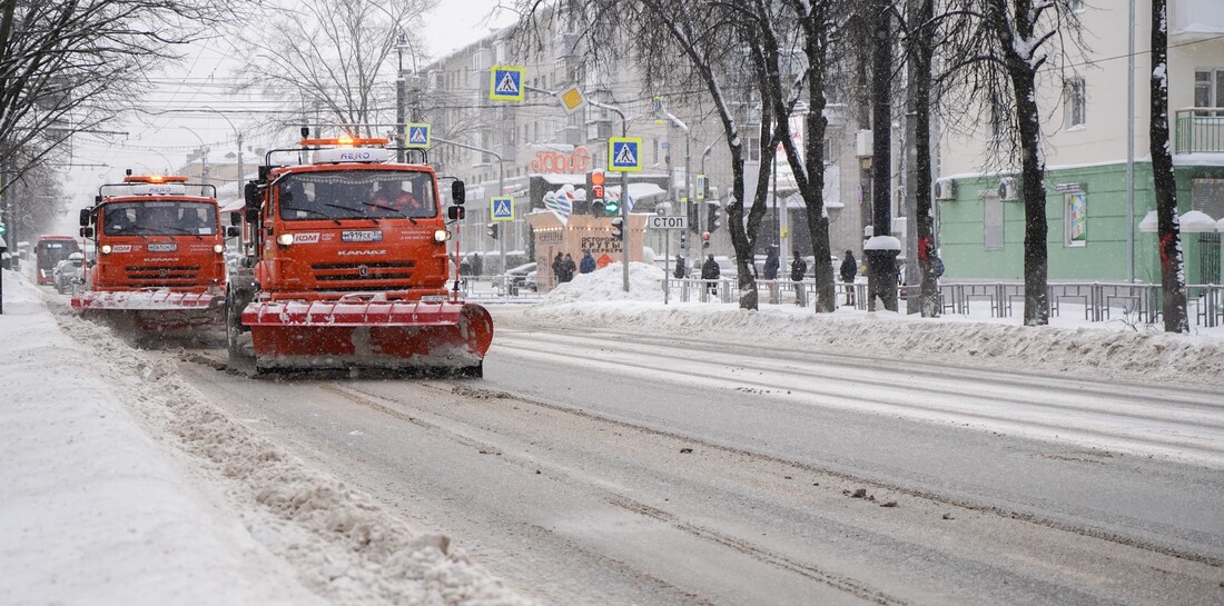 Более 10 тысяч кубометров снега вывезли с улиц Вологды