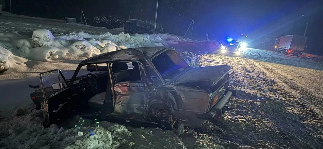 Водитель автомобиля пострадал в ДТП в Тотемском округе