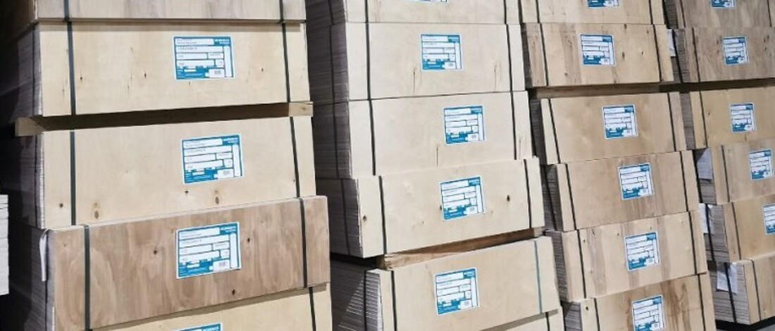 Две партии клееной фанеры в Южную Корею отправила Вологодская область 