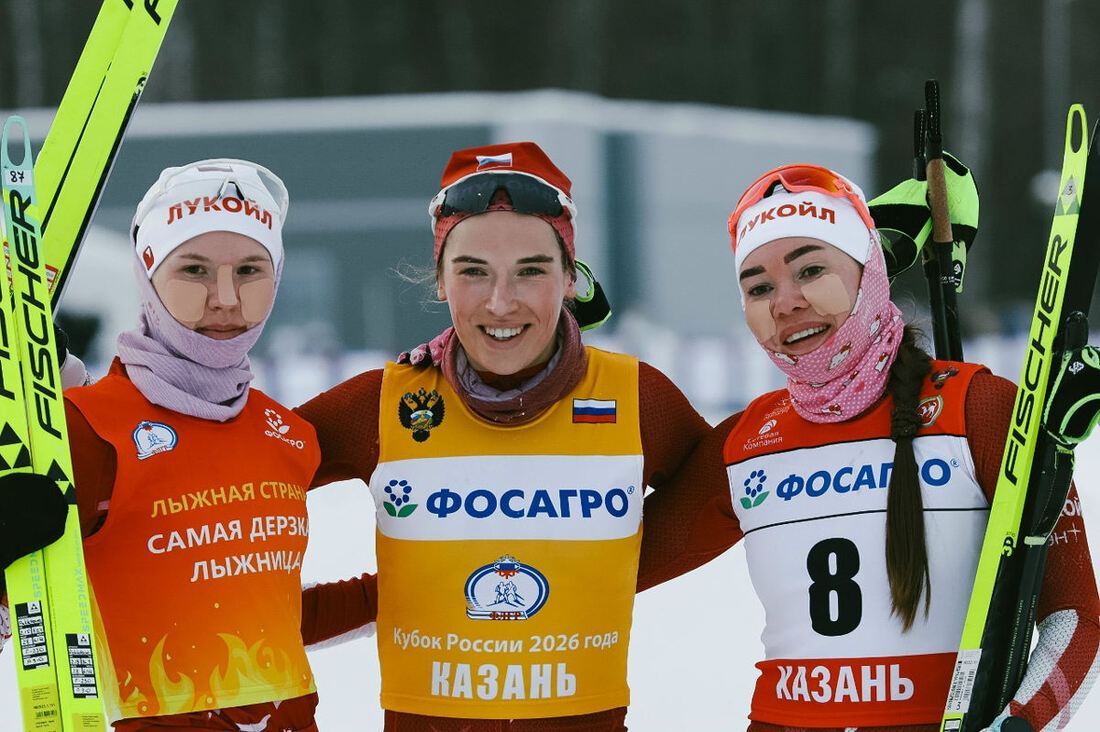 Вологжанка Алина Пеклецова выиграла серебро в скиатлоне на Кубке России