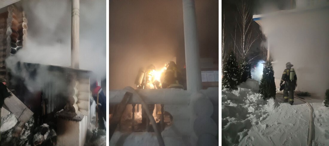 Деревянная церковь пострадала от пожара в Великоустюгском округе