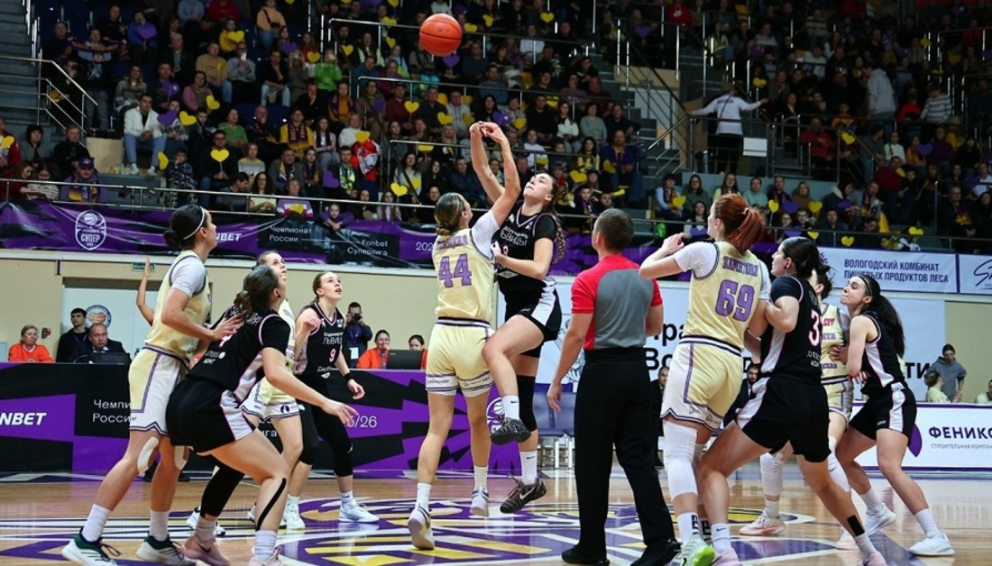 Вологодская «Чеваката» обыграла «Владимирских Львиц» в домашнем матче  
