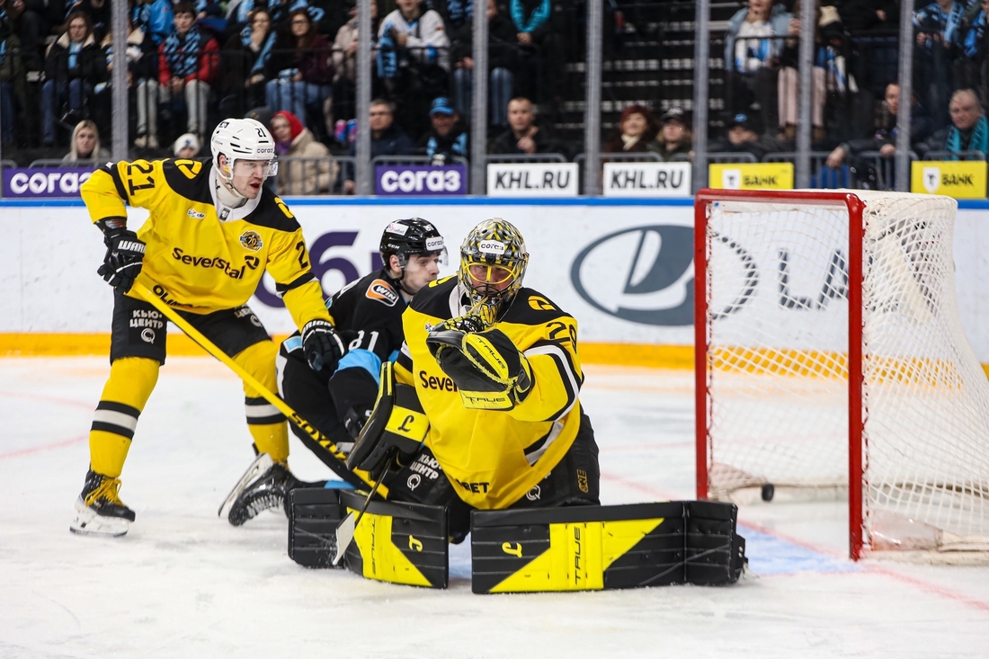 Череповецкая «Северсталь» уступила минскому «Динамо» в матче КХЛ