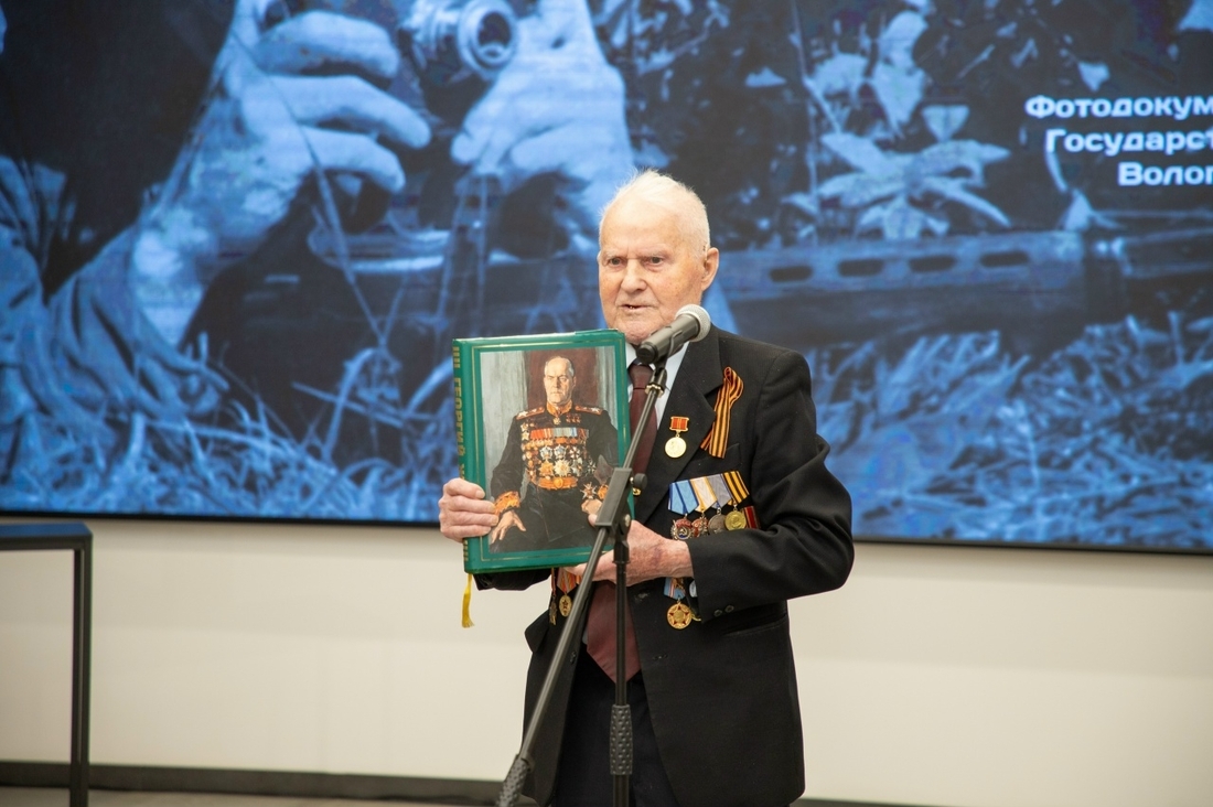 Ветеран Геннадий Шириков из Вологодской области отмечает вековой юбилей