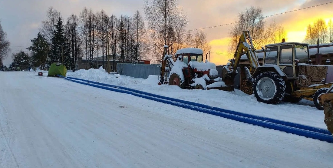 Свыше 14 км водопроводных сетей проложили в Никольском округе