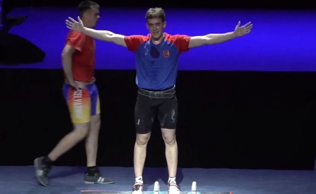 Вологжанин завоевал четыре золота на Первенстве России по гиревому спорту 