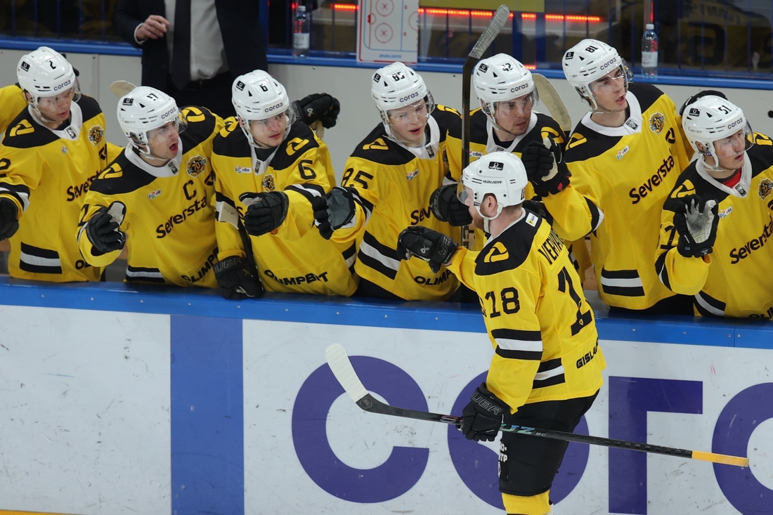 Череповецкая «Северсталь» на выезде обыграла лидера КХЛ