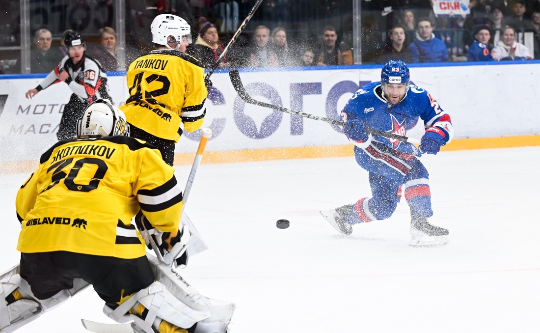 Череповецкая «Северсталь» всухую проиграла питерскому СКА в матче КХЛ