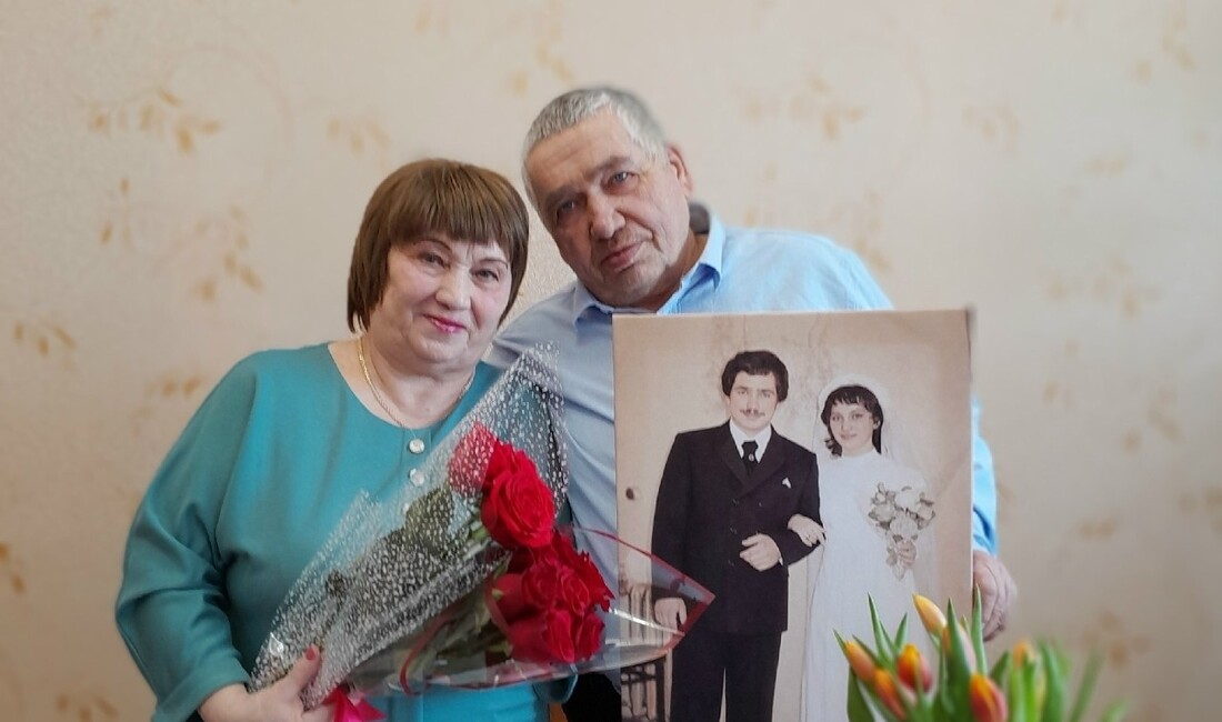 Супруги Осиповы из Вашкинского округа отпраздновали золотую свадьбу