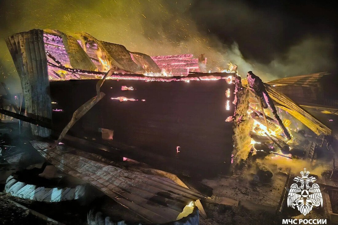 Воскресная школа сгорела ночью в Грязовецком округе