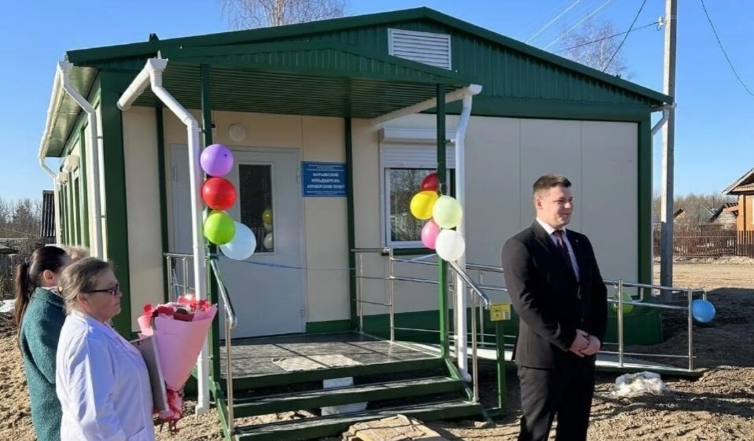 Новый ФАП открылся в деревне Марьинская Вожегодского округа