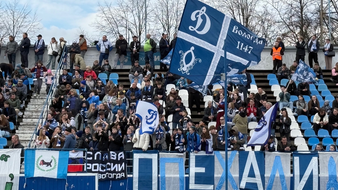 Вологодское «Динамо» всухую разгромило ФК «Иркутск»