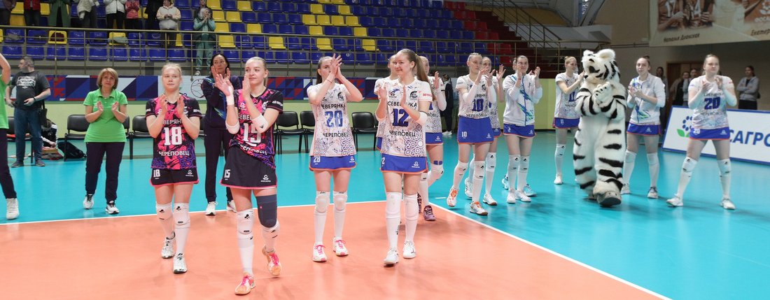 Волейбольная «Северянка» досрочно выиграла чемпионский титул Высшей лиги А