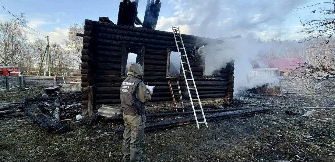 Пожилой мужчина погиб при пожаре в Бабаевском округе 