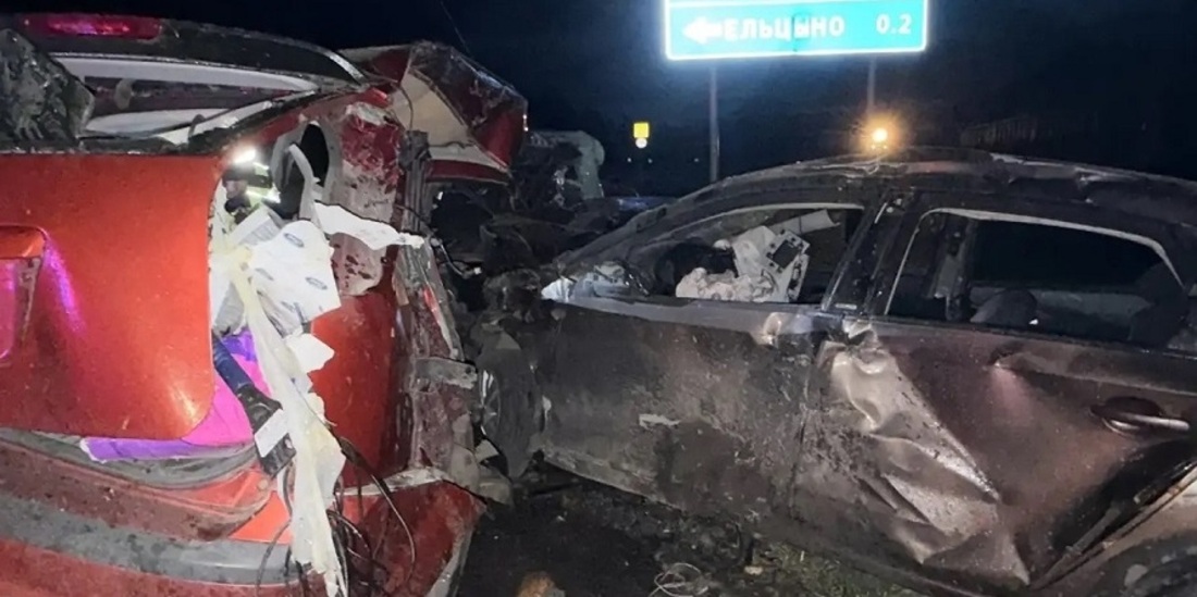 Три человека погибли в результате страшной аварии на трассе Вологда — Ростилово
