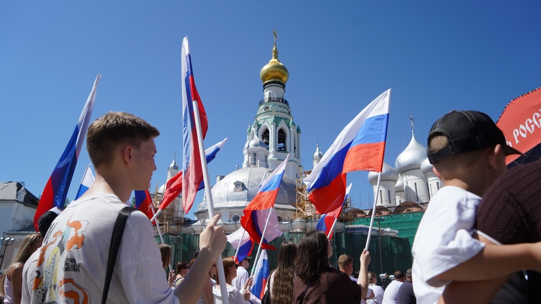 Вологодская область присоединилась к активному празднованию Дня России