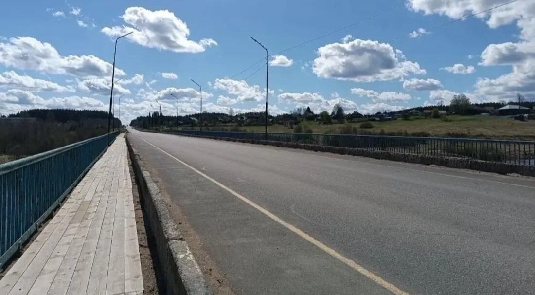 Мост через реку Кубену отремонтируют в Харовском округе