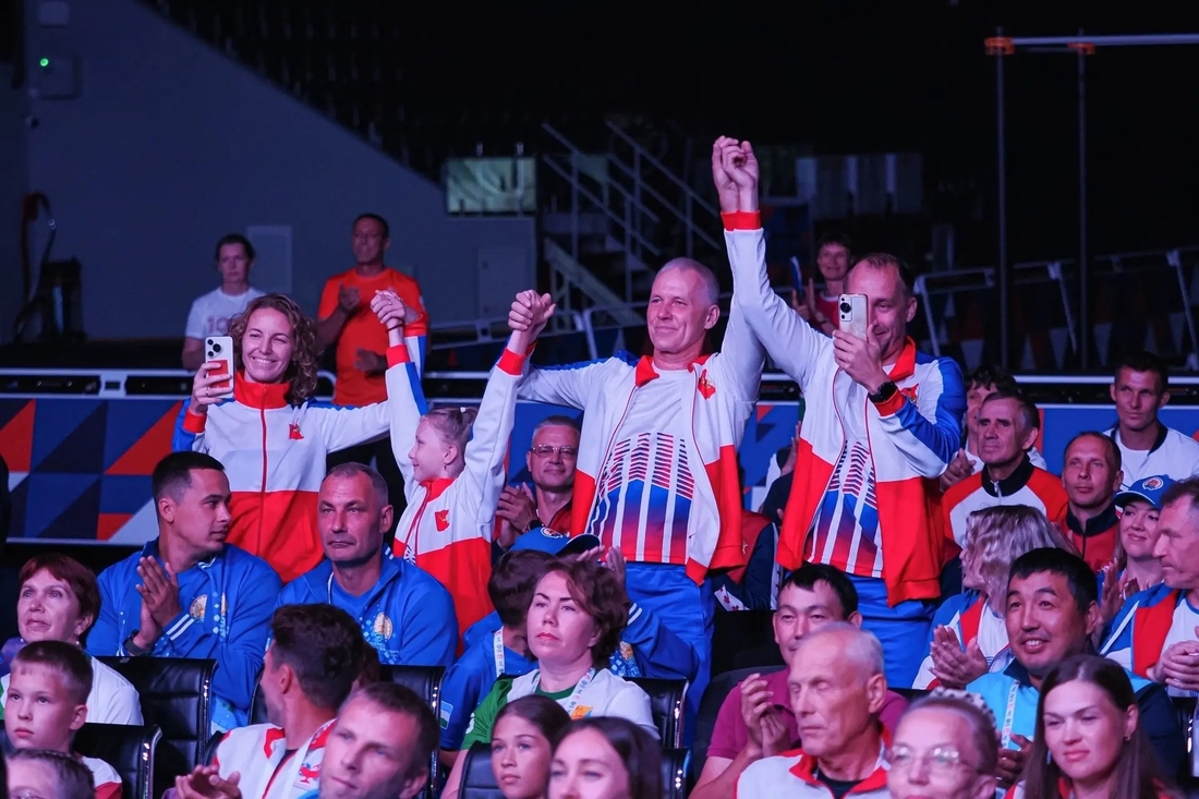 Семья из Череповца вошла в топ-15 на Всероссийском фестивале ГТО