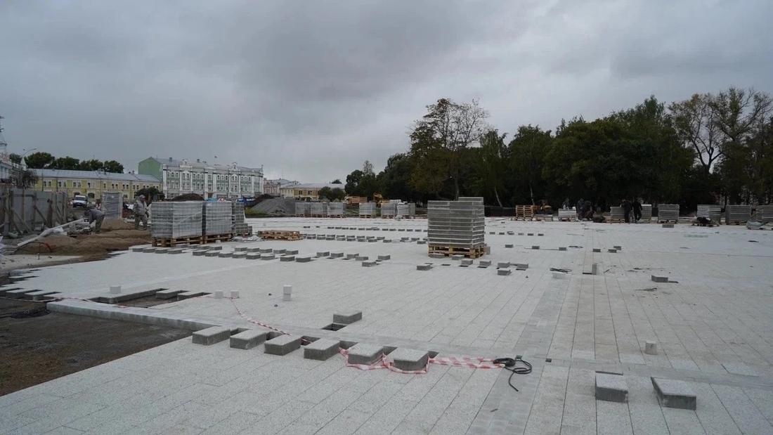 Масштабное благоустройство продолжается в Вологде