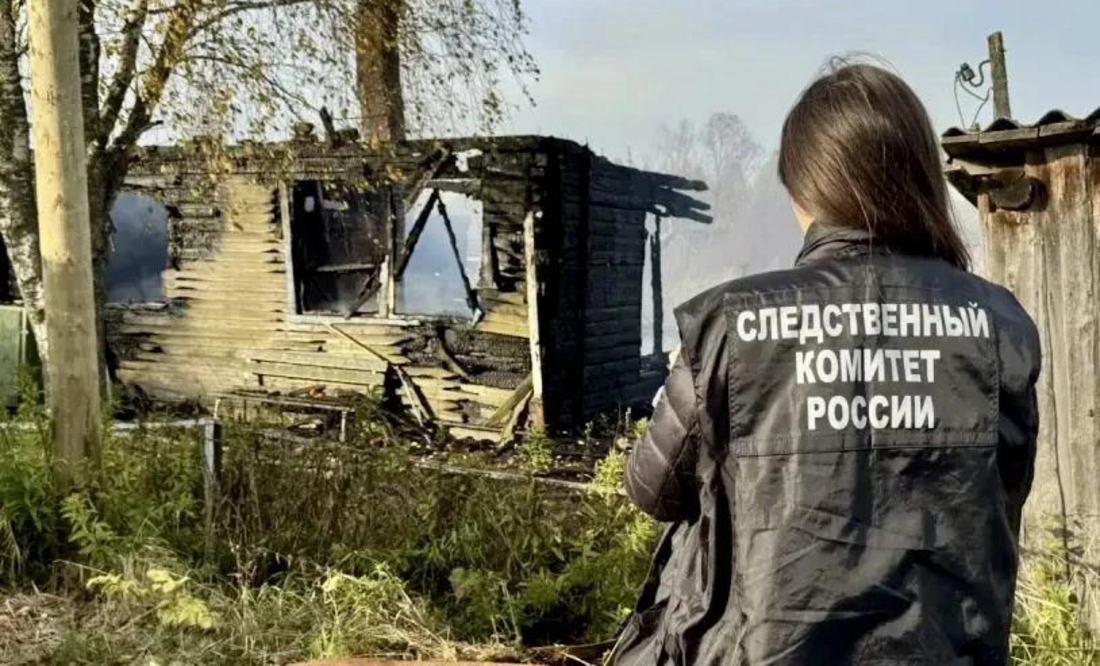 68-летний мужчина погиб при пожаре в Вытегорском округе
