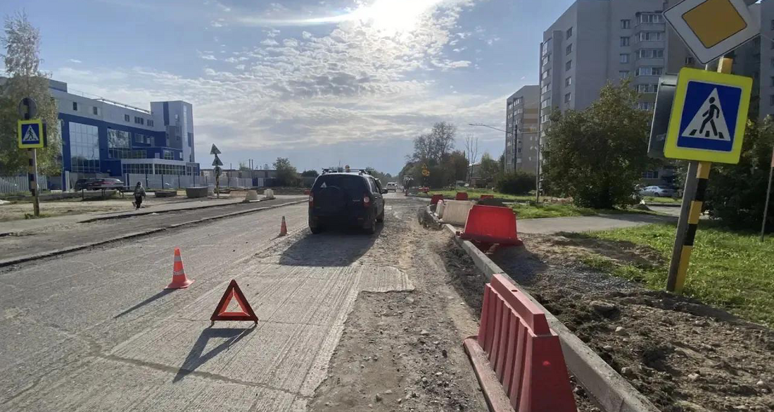 8-летнего мальчика сбил автомобиль на пешеходном переходе в Вологде