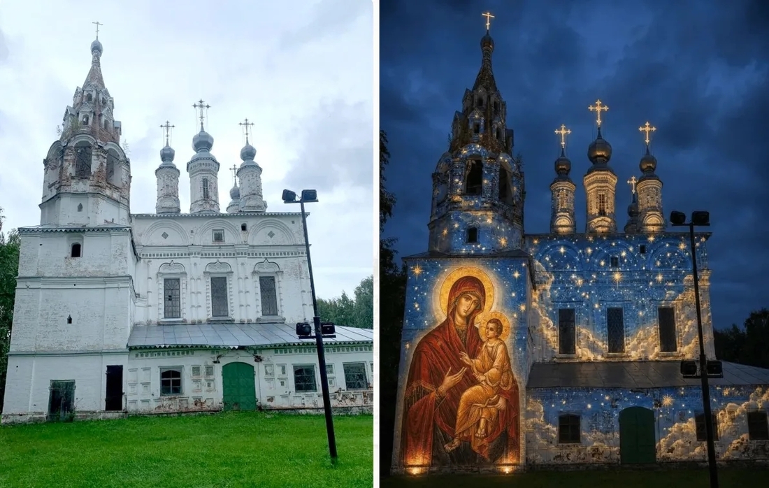 Архитектурная подсветка храмов появится в Великом Устюге