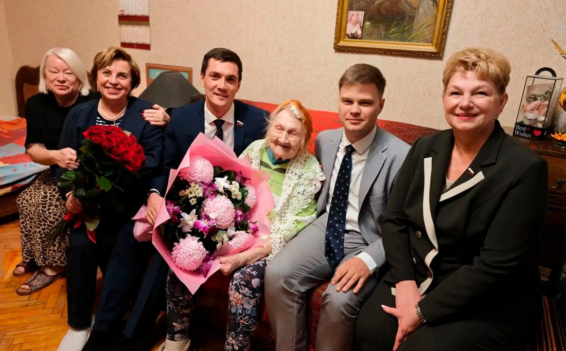106 лет исполнилось вологжанке Вере Халиловой