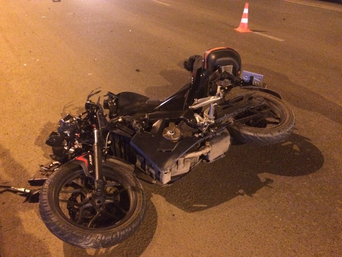 В Вологде насмерть разбился мотоциклист
