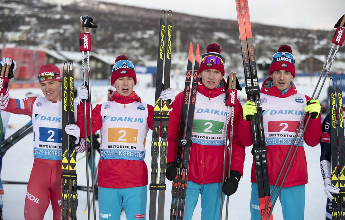 Вологодский лыжник Денис Спицов завоевал «серебро» в эстафете на этапе Кубка мира