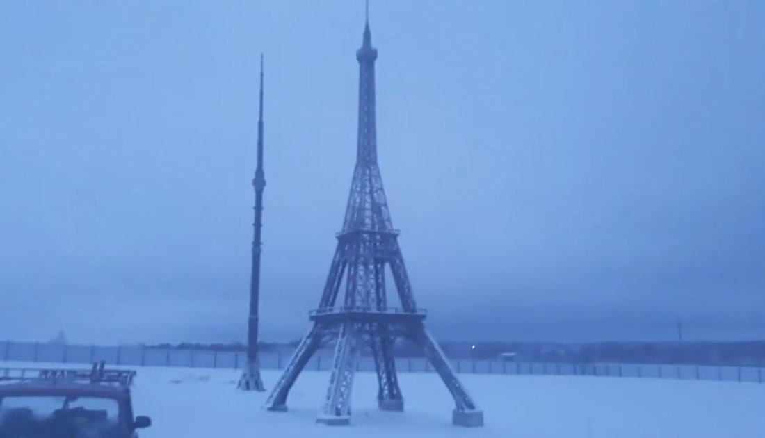 В Вологодской области появилась Эйфелева башня