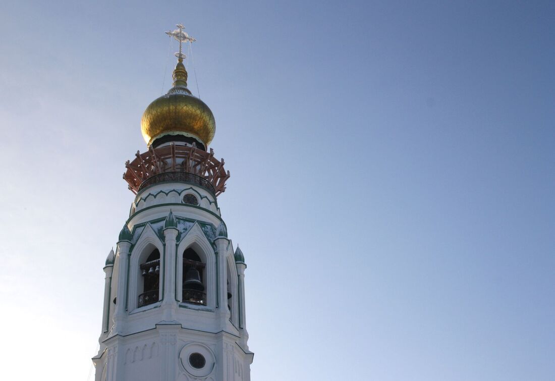 Приезжайте посмотреть на шпили: в Вологде реставрируют купол колокольни