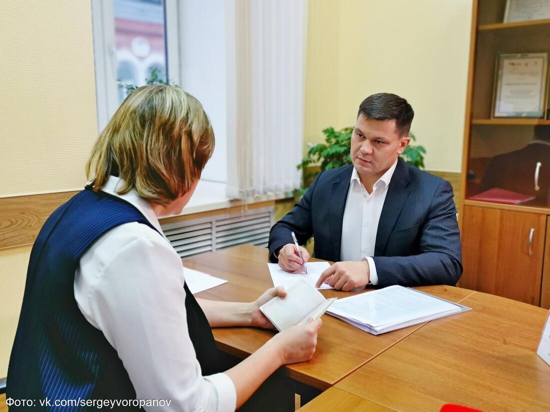 Сергей Воропанов подал документы на замещение должности мэра Вологды