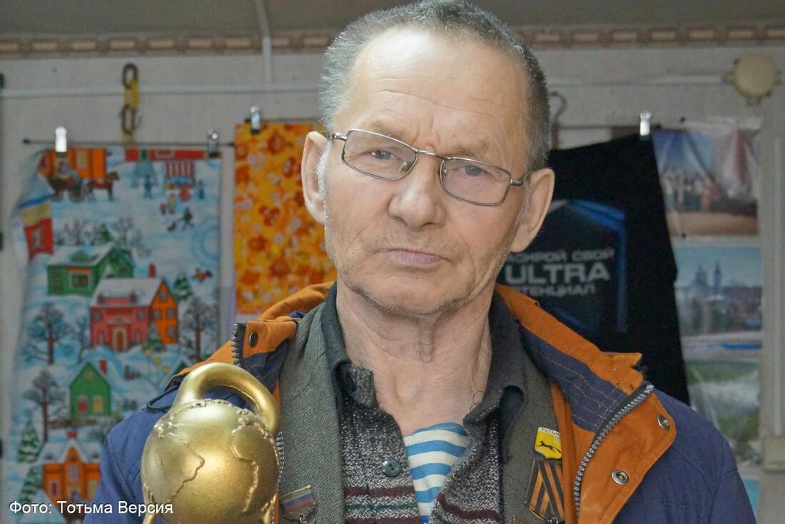 Железный тотьмич: рекордсмен-гиревик Иван Трутнев завоевал рыцарский орден