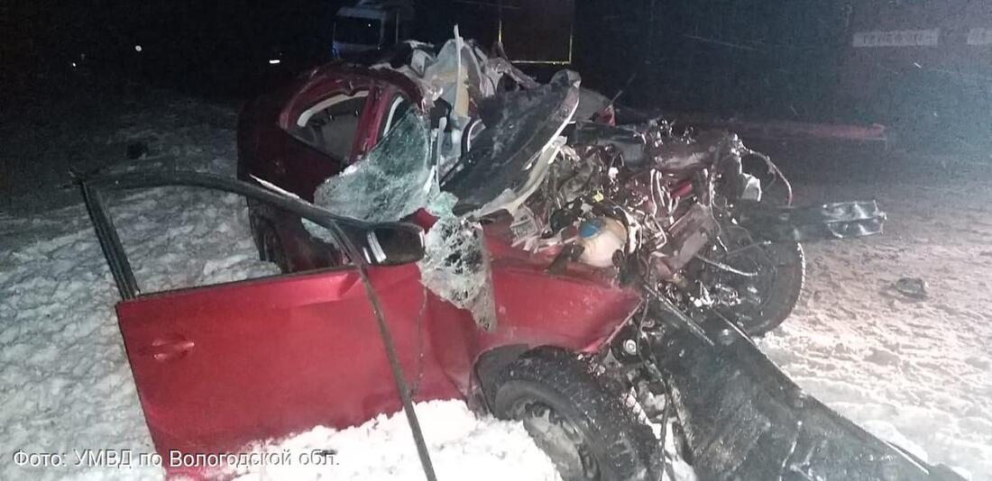 Смертельная авария в Сямженском районе: погибли 2 человека, включая ребёнка