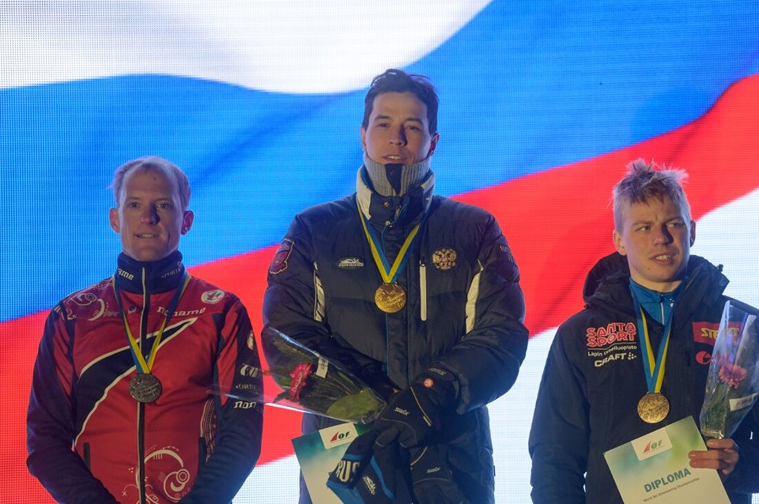Череповчанин Андрей Ламов выиграл «золото» чемпионата мира по спортивному ориентированию на лыжах