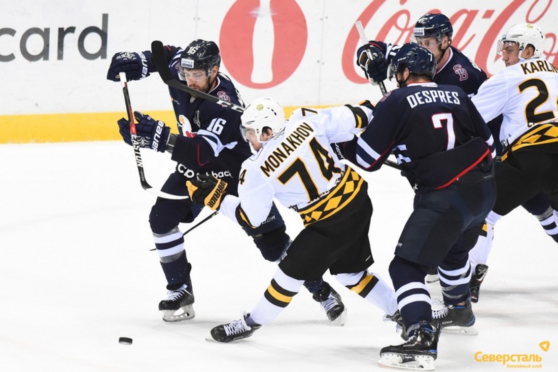 Потери КХЛ: у хоккейной «Северстали» стало меньше конкурентов