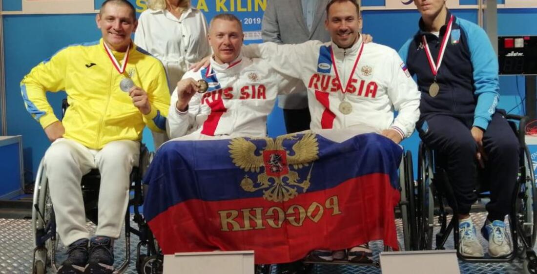 Череповчане успешно выступили на Кубке мира по фехтованию на колясках