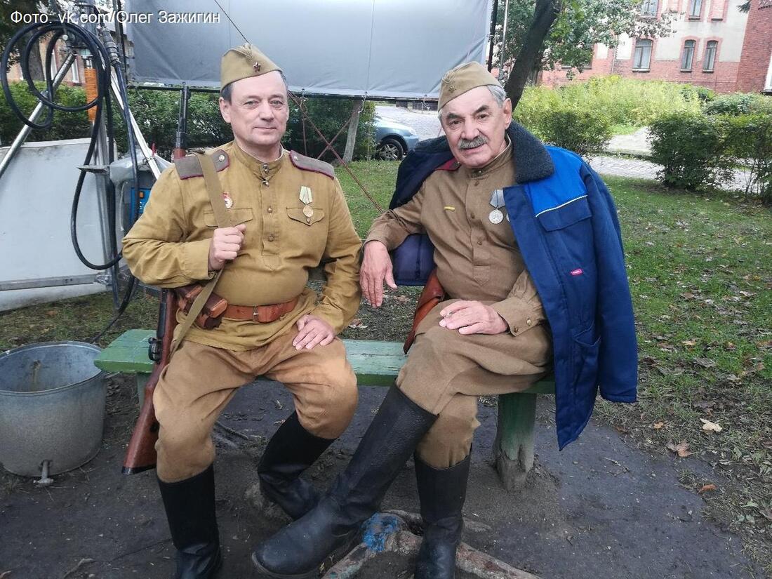 Вологжанин принял участие в съёмках сериала «По закону военного времени»
