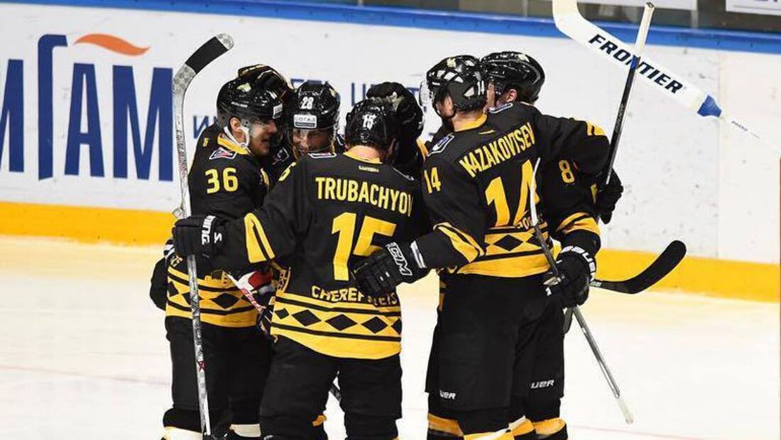 Хоккейная «Северсталь» одержала победу над «Салаватом Юлаевым»