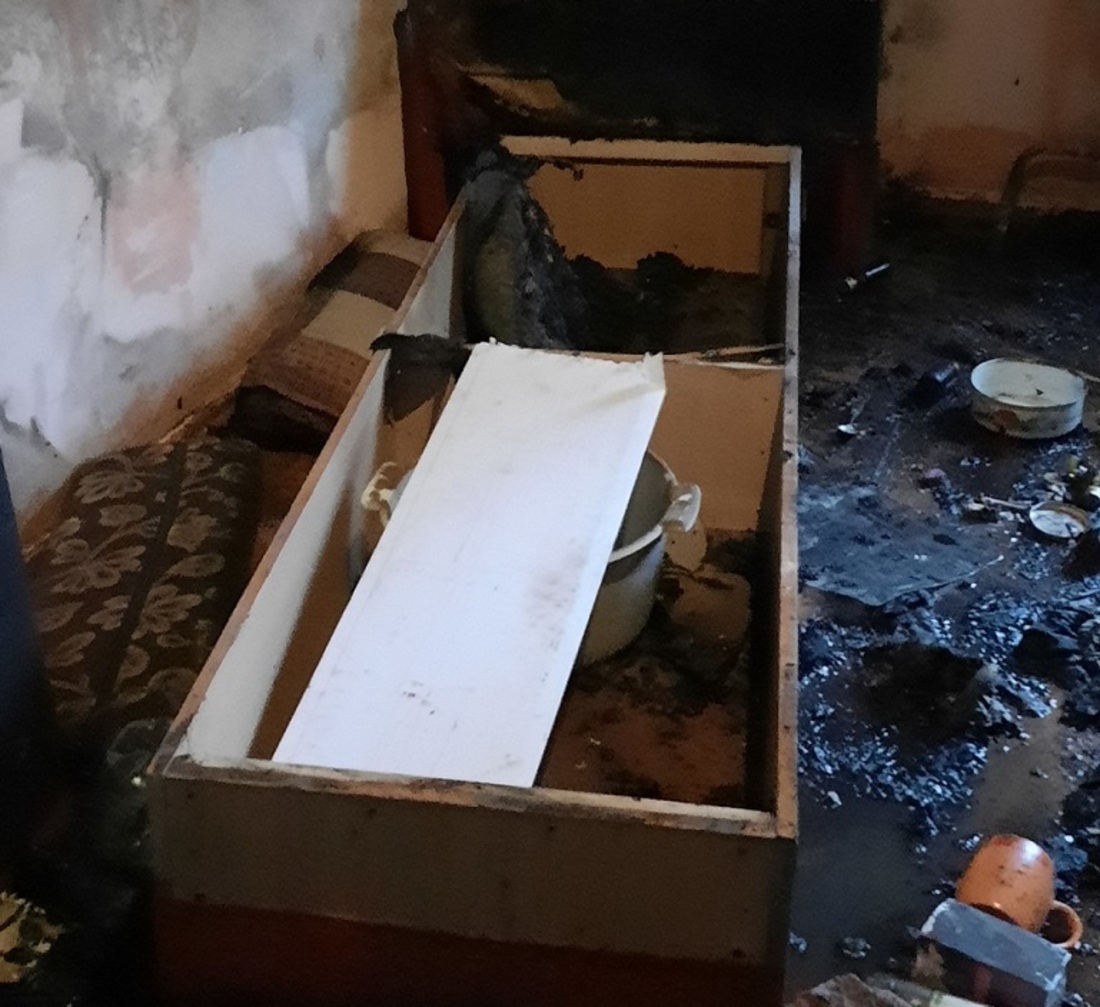 Пьяный архангелогородец погиб при пожаре в Вологде