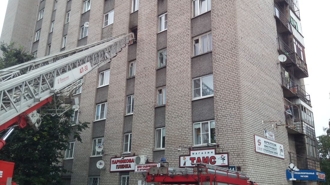 Житель Череповца едва не погиб при пожаре в собственной квартире