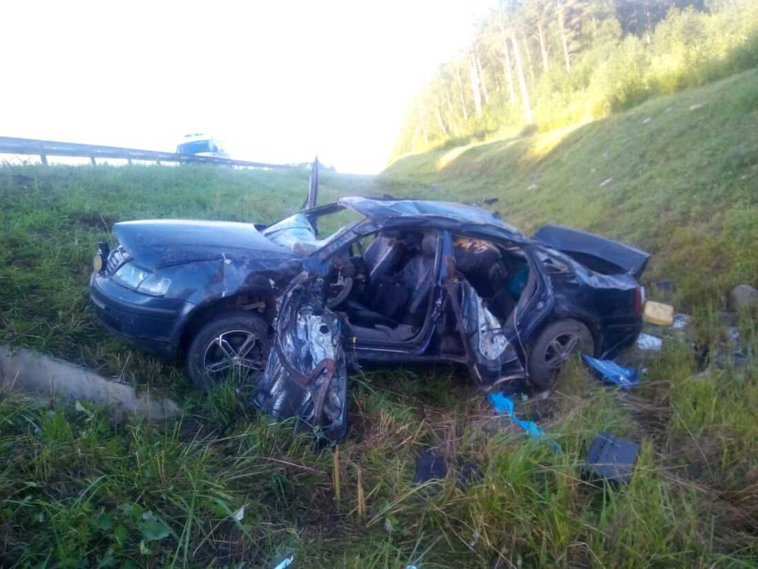 Уснувший водитель спровоцировал серьёзную аварию в Вытегорском районе