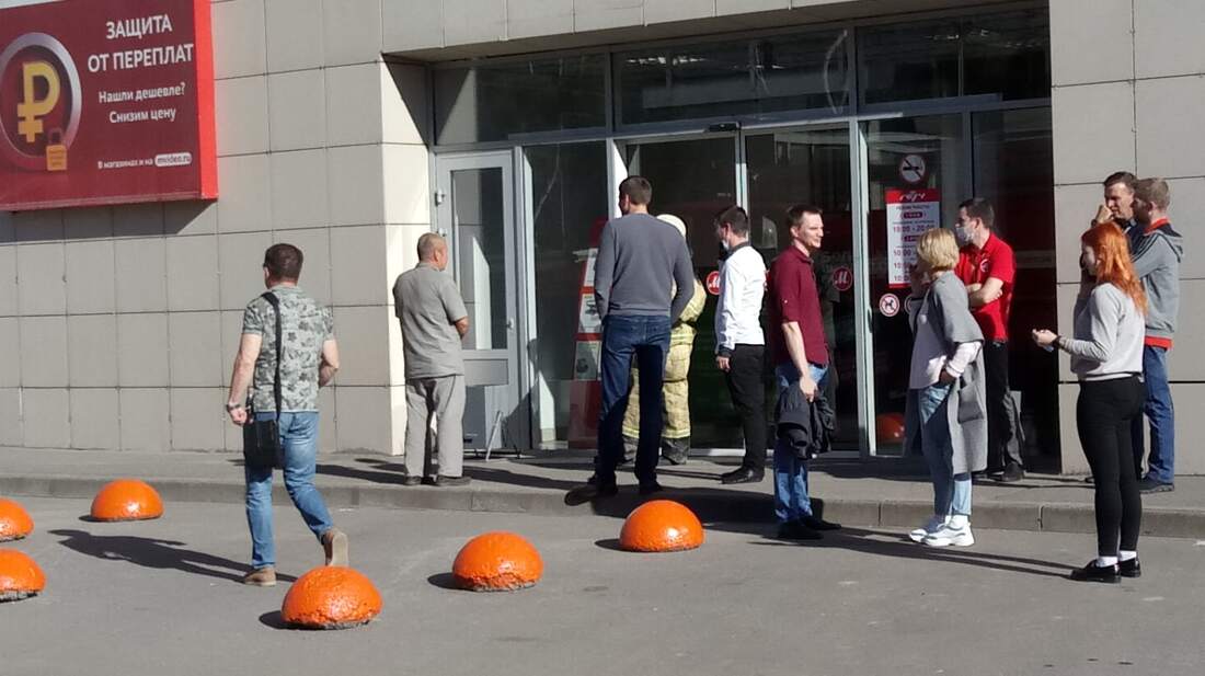 В Вологде эвакуируют несколько крупных торговых центров