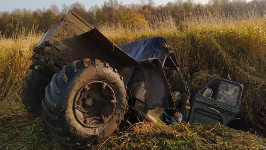 Водитель вездехода погиб при попытке пересечь реку в Грязовецком районе
